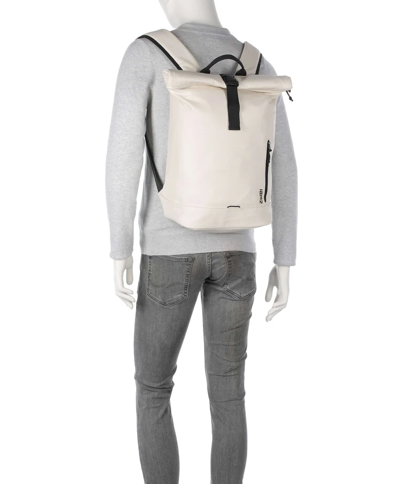 Zwei Cargo CAR200 Rolltop Rucksack white/bordeaux