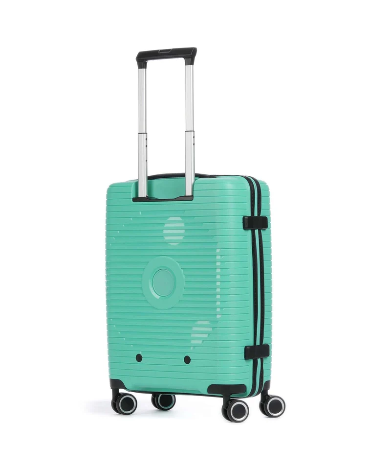 Travelite Orbita 4-Rollen Trolley grün