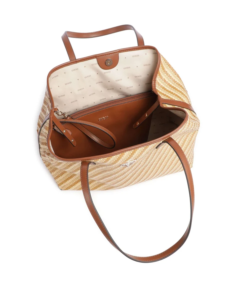 Guess Vikky Large Shopper natural/cognac