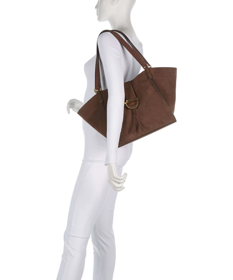 Abro Suede Temi Shopper wood