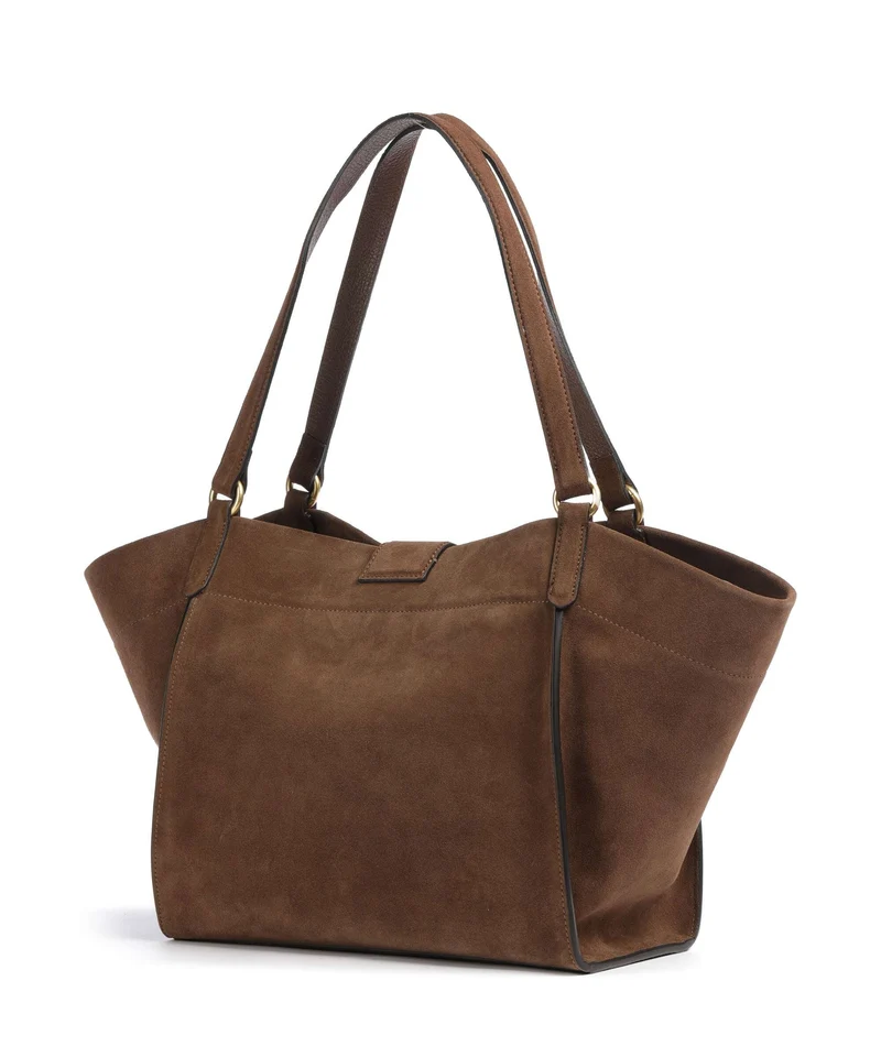 Abro Suede Temi Shopper wood