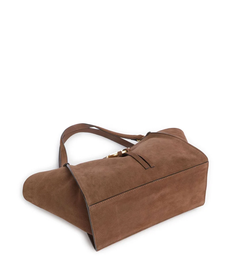 Abro Suede Temi Shopper wood