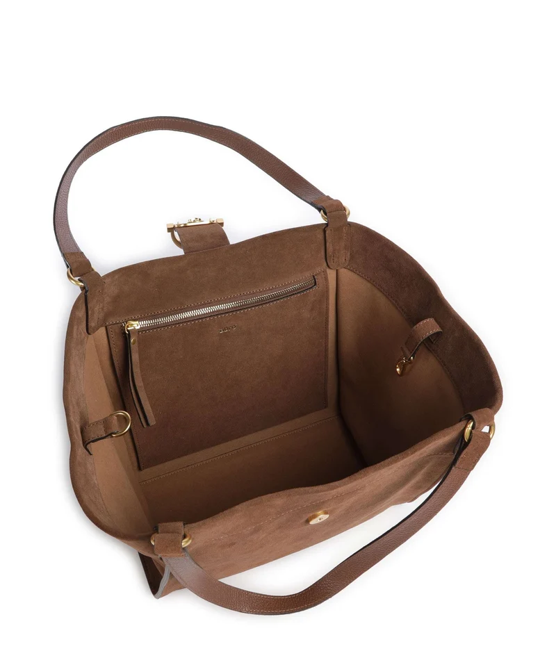Abro Suede Temi Shopper wood