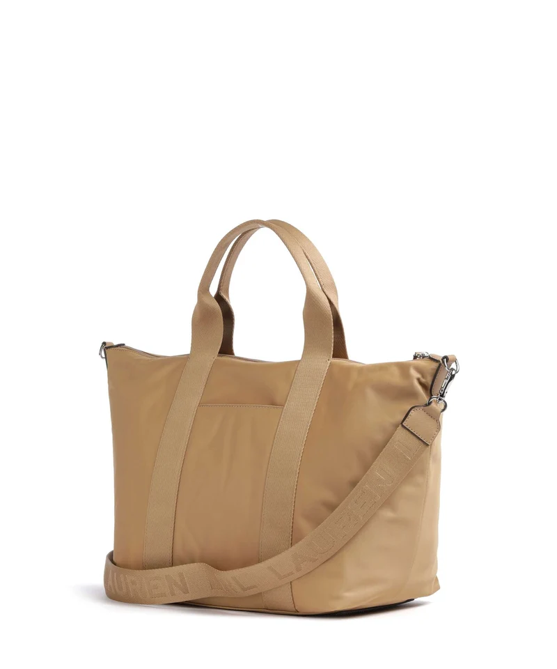 Lauren Ralph Lauren Stevie Extra Large Handtasche khaki