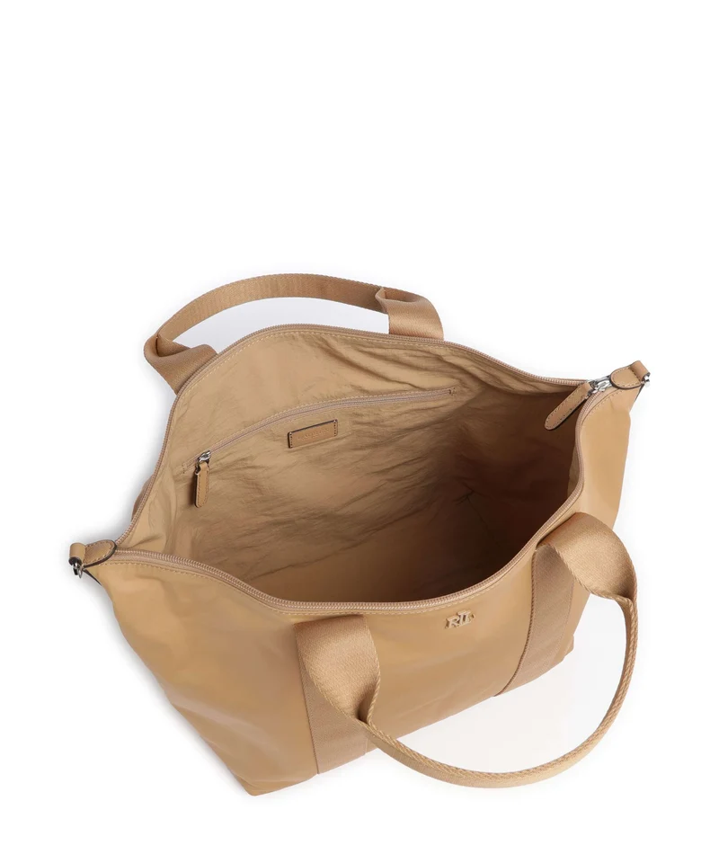 Lauren Ralph Lauren Stevie Extra Large Handtasche khaki