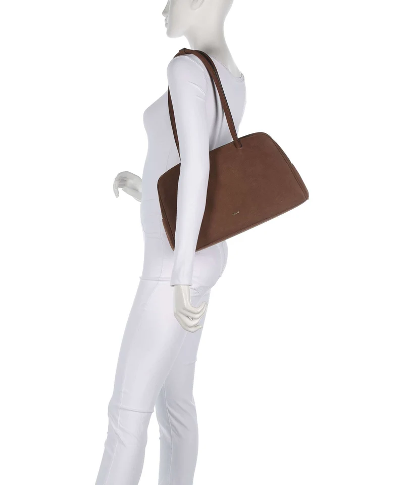 Abro Suede Amara Schultertasche wood