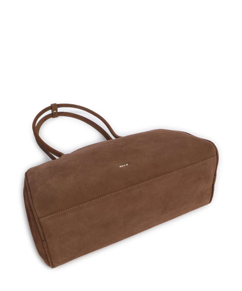 Abro Suede Amara Schultertasche wood
