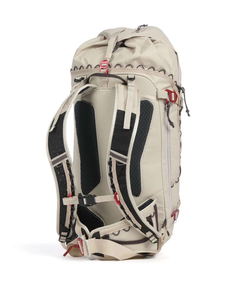 Klättermusen Gyme 25 Wanderrucksack silver/creme