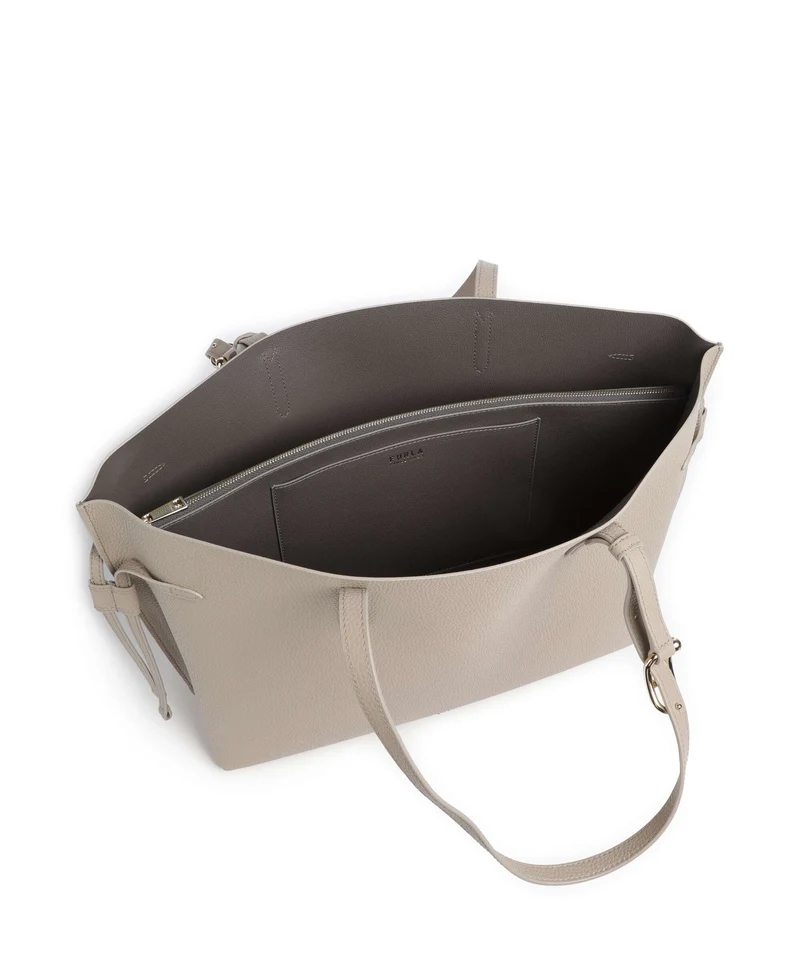 Furla Ava L Shopper linen/urban gray