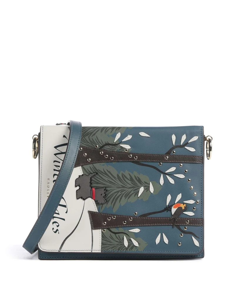 Radley London Book Street Winter Tales Umhängetasche teal