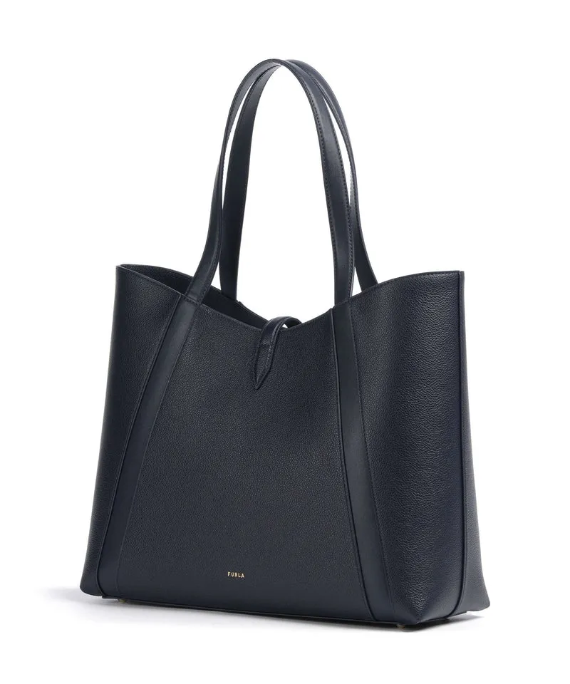 Furla Goccia L Shopper ink blue
