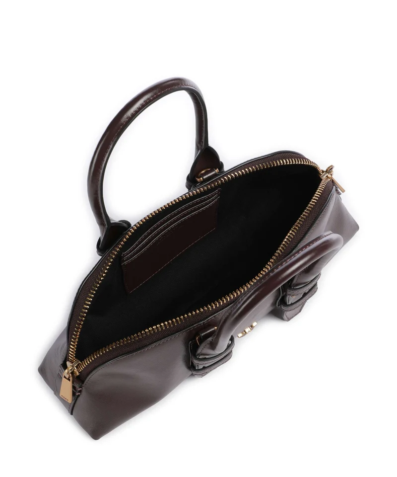 Pinko Bowling Horizontal Handtasche rosso mogano/antique gold