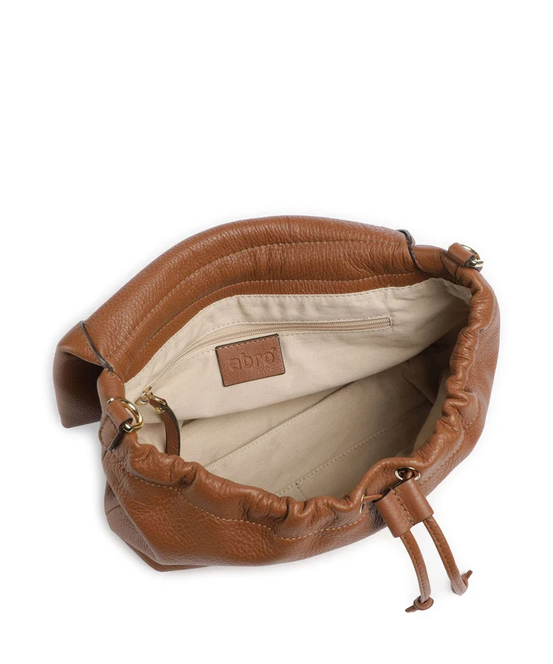 Abro Dalia Temi Medium Schultertasche caramel/cognac