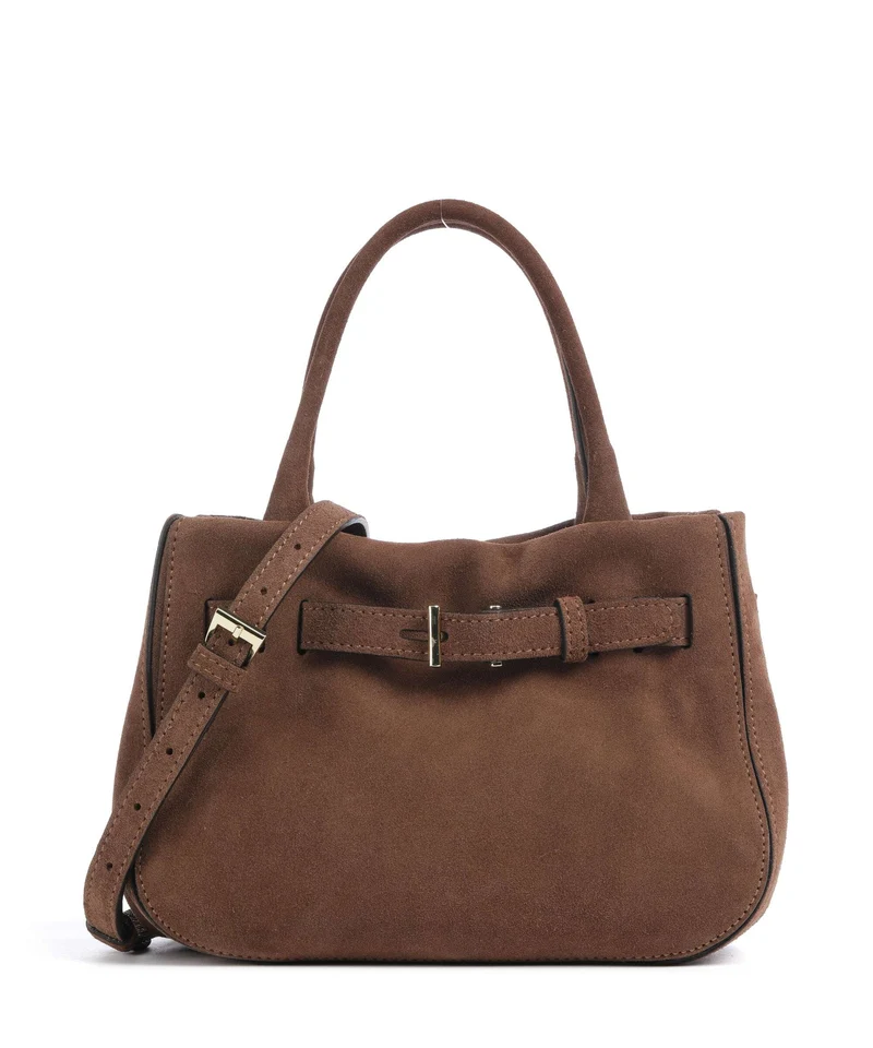 Abro Suede Jill Handtasche wood