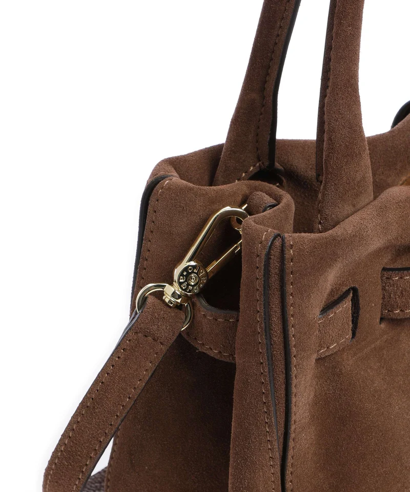 Abro Suede Jill Handtasche wood