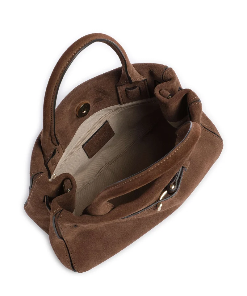 Abro Suede Jill Handtasche wood