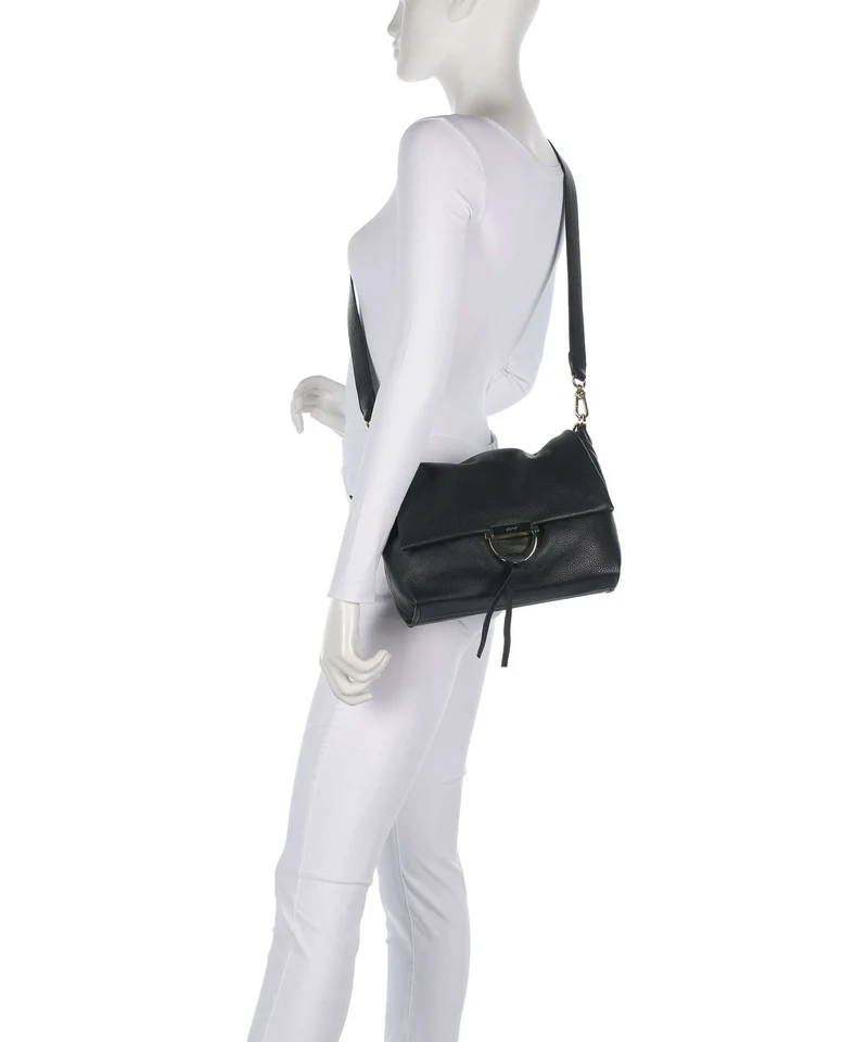 Abro Dalia Temi Medium Schultertasche black/gold