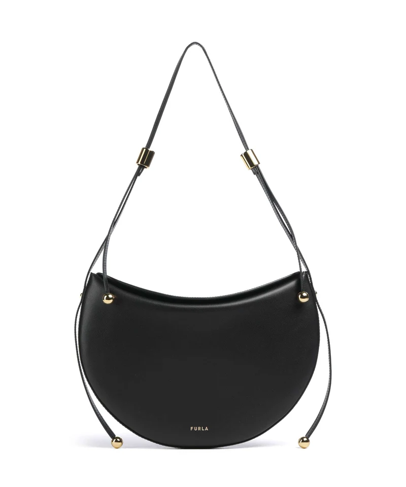 Furla Moonstone M Schultertasche nero
