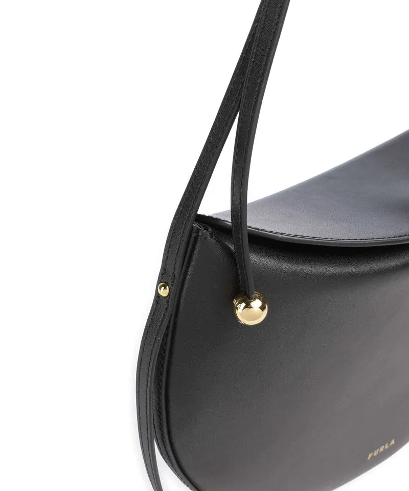 Furla Moonstone M Schultertasche nero