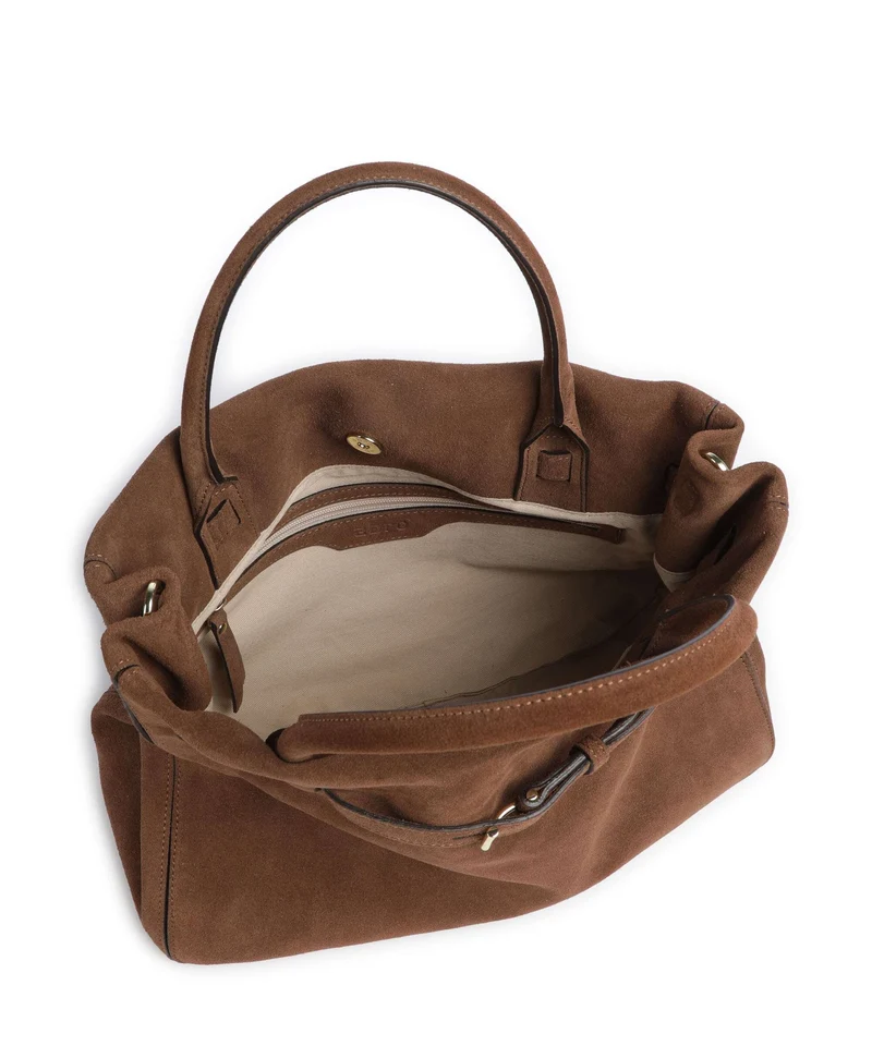 Abro Suede Jill Handtasche wood