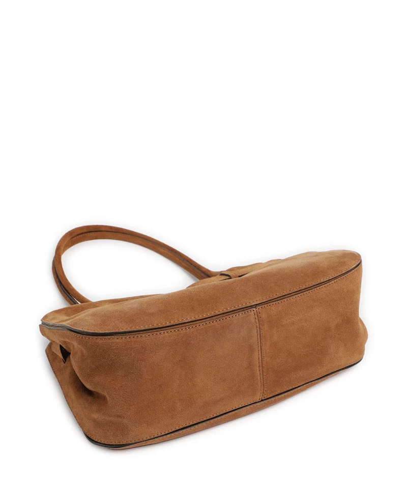Abro Suede Jill Schultertasche cuoio