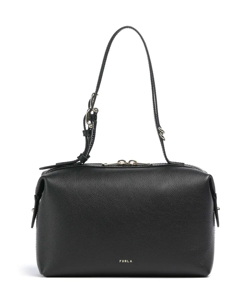 Furla Double M Schultertasche nero