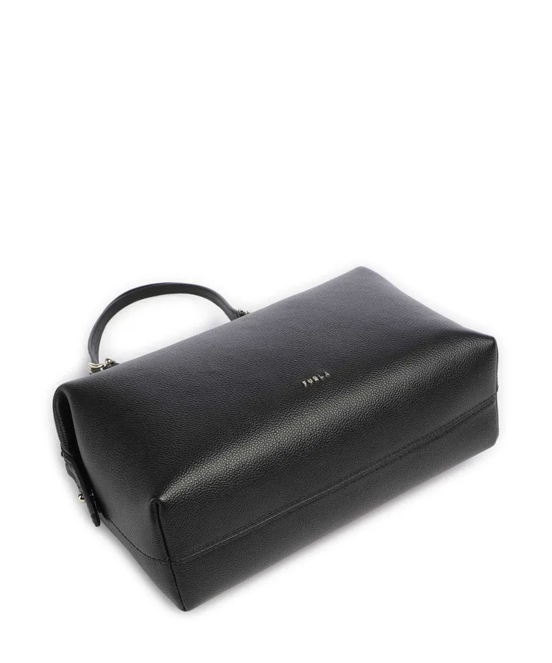 Furla Double M Schultertasche nero