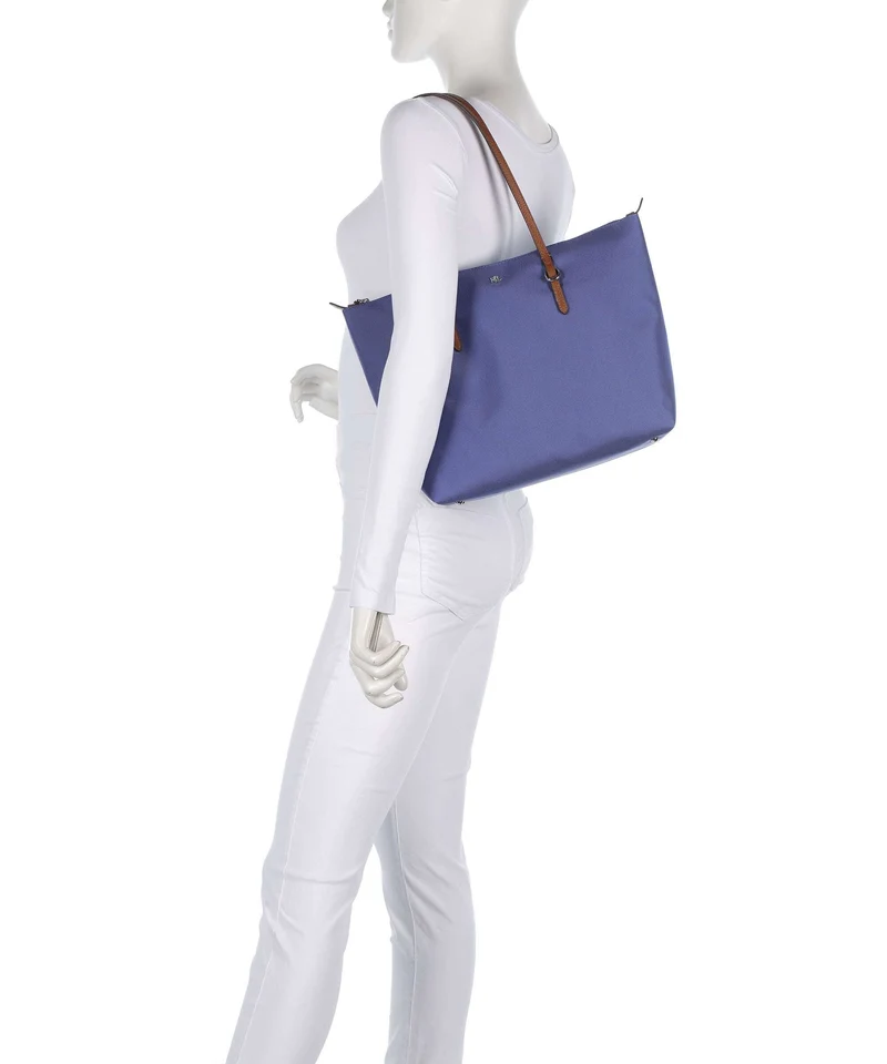 Lauren Ralph Lauren Keaton 26 Shopper blue lapis/lauren tan