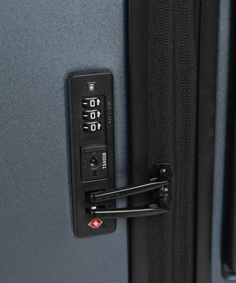Samsonite Fyrm 4-Rollen Trolley steel blue