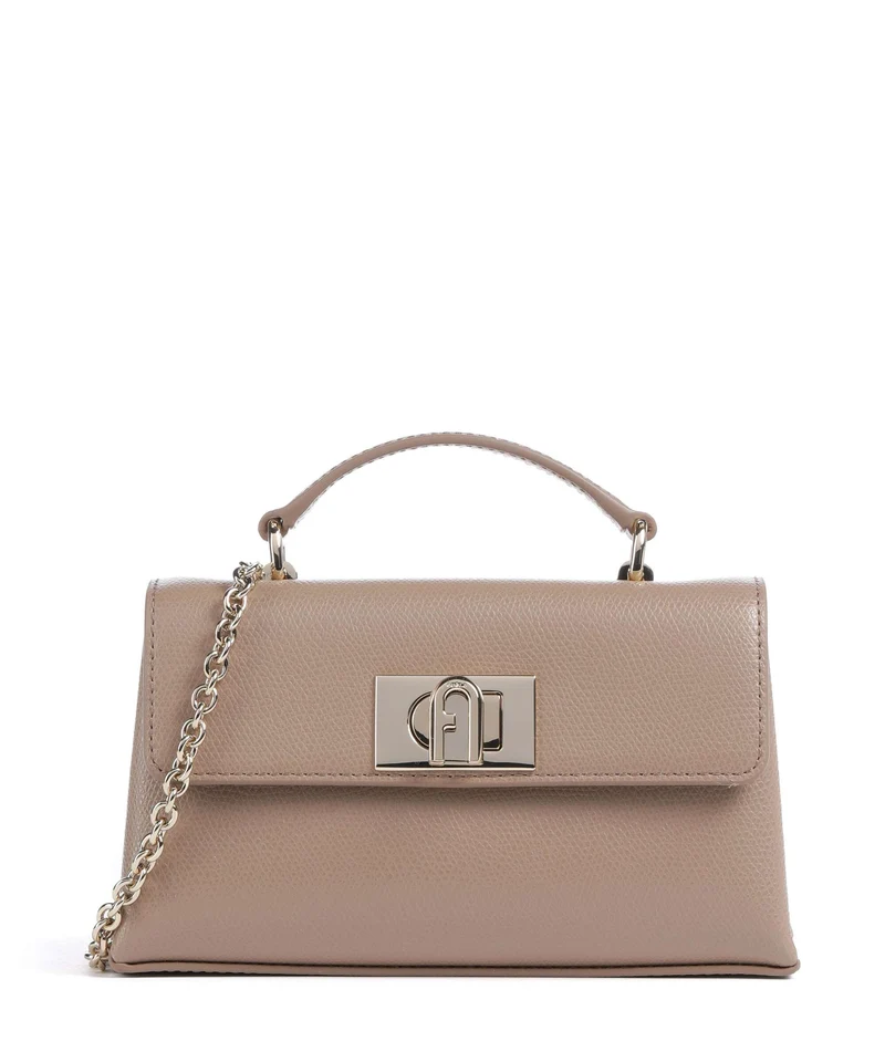 Furla 1927 Mini Umhängetasche greige