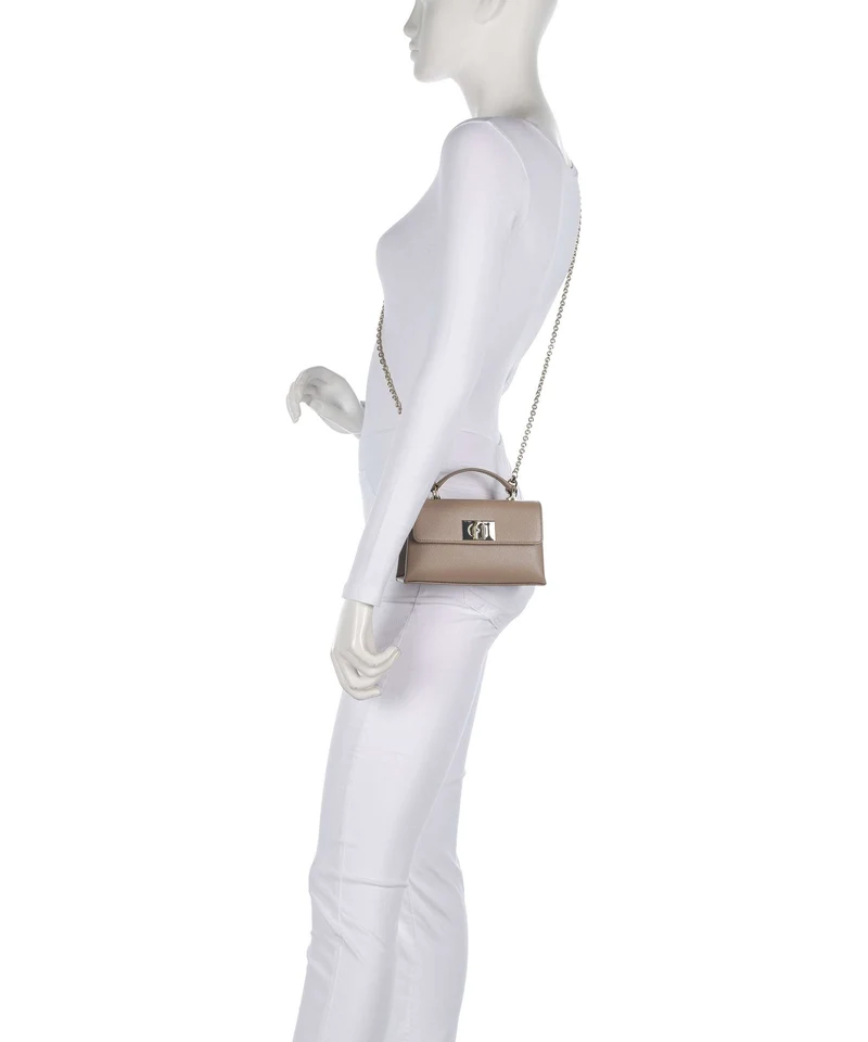 Furla 1927 Mini Umhängetasche greige
