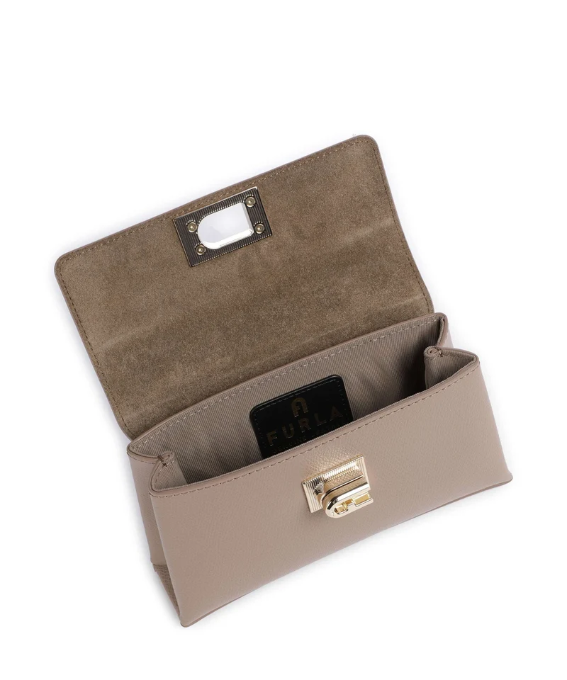 Furla 1927 Mini Umhängetasche greige