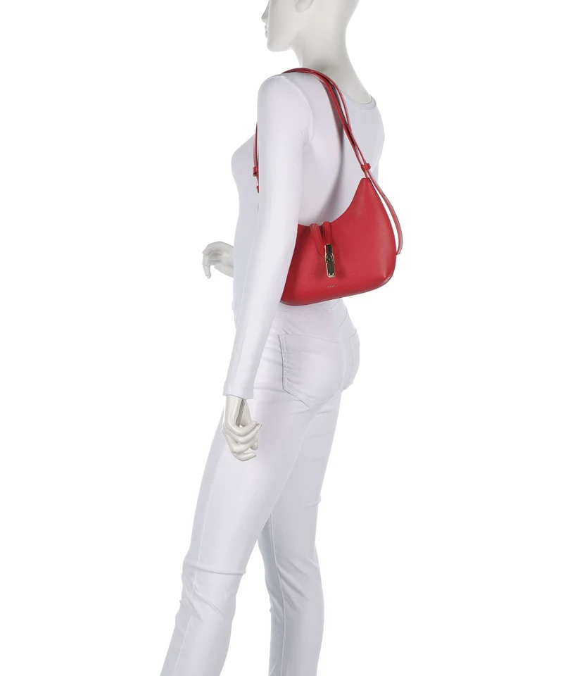 Furla Goccia S Schultertasche red