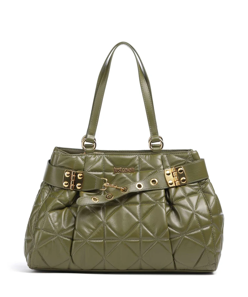 Just Cavalli Shopper military olive