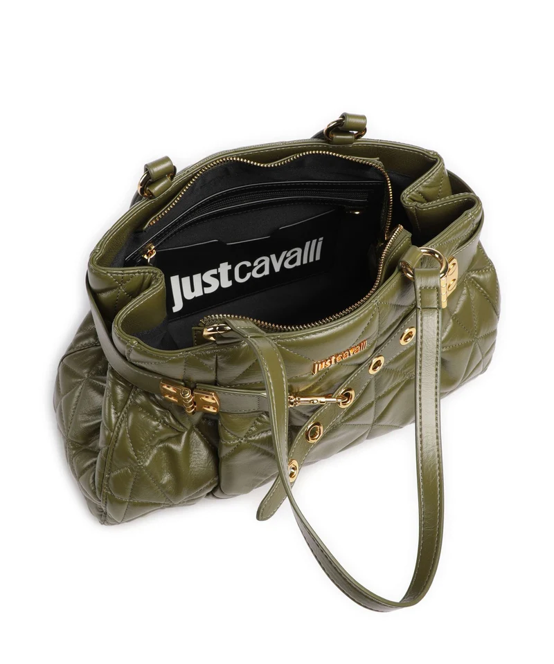 Just Cavalli Shopper military olive