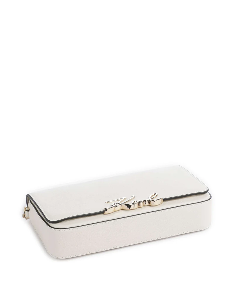 Karl Lagerfeld K/Signature Schultertasche off white