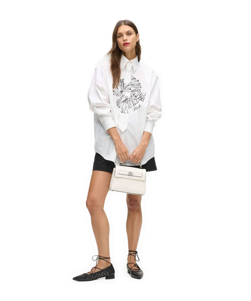 Karl Lagerfeld K/Autograph Small Handtasche off white