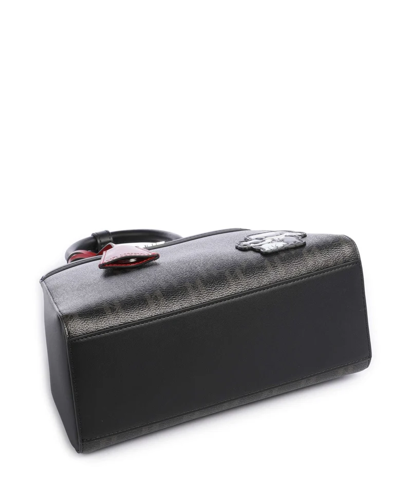 Karl Lagerfeld Ikon Monogram Handtasche brown/kl mono