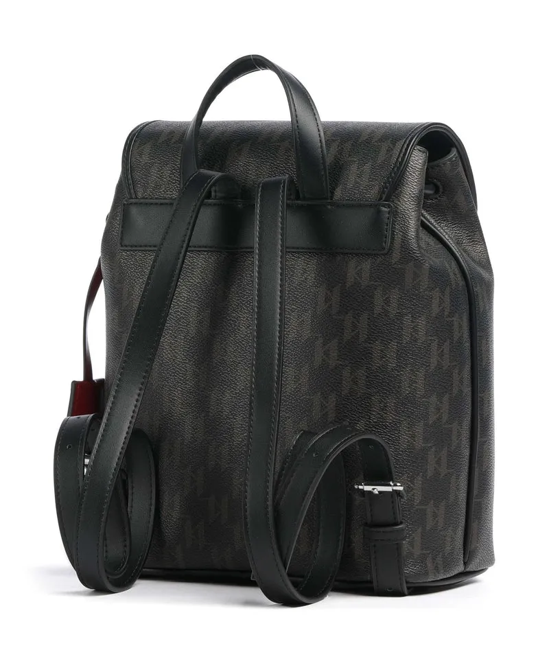 Karl Lagerfeld Ikon Monogram Small Rucksack brown/kl mono