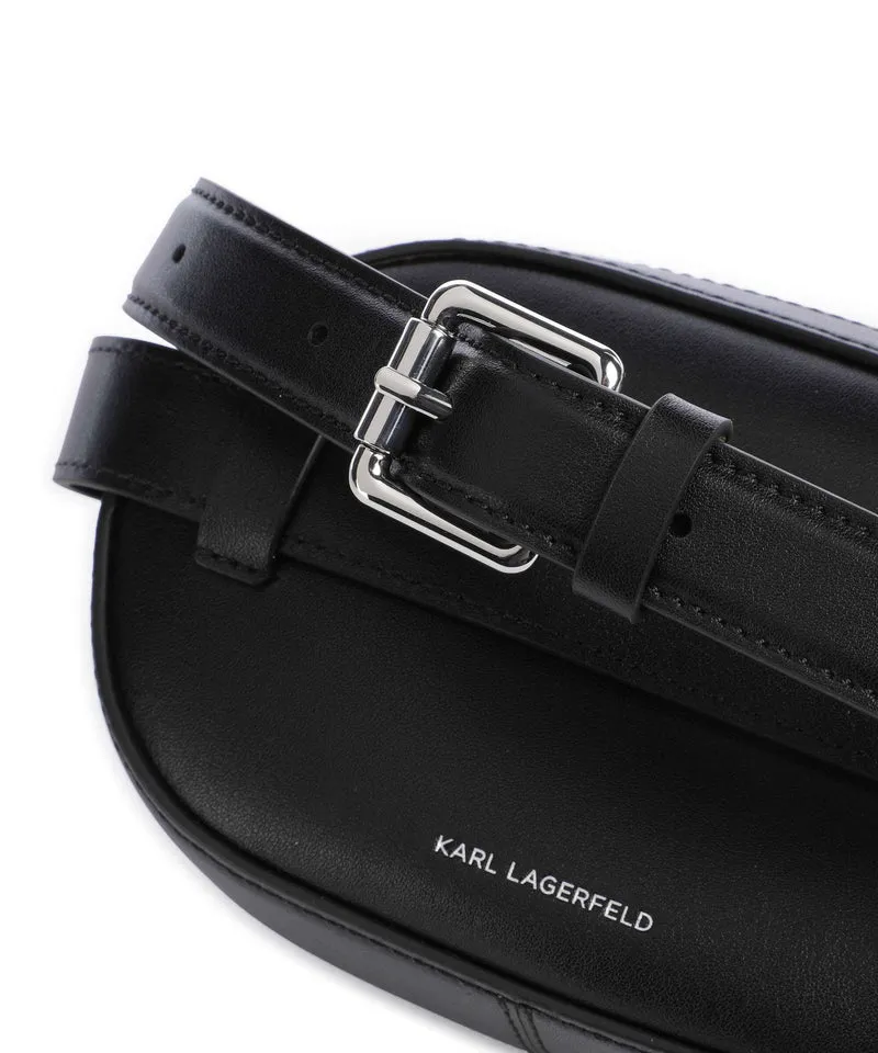 Karl Lagerfeld K/Circle Gürteltasche black/nickel