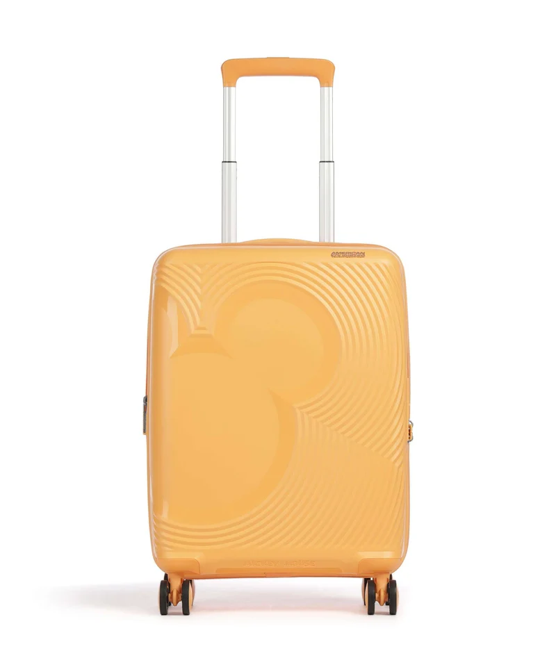 American Tourister Mickey Magic 4-Rollen Trolley mickey peachy orange