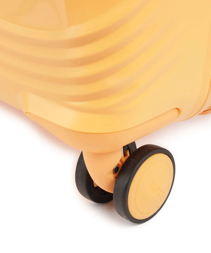 American Tourister Mickey Magic 4-Rollen Trolley mickey peachy orange