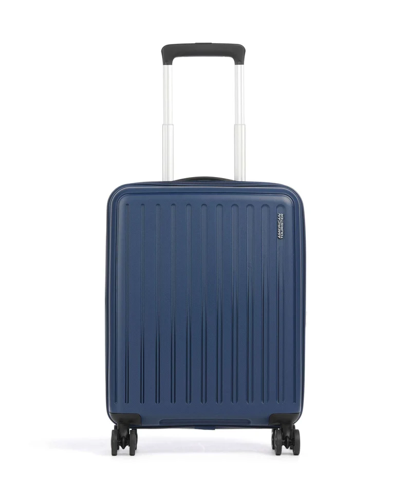 American Tourister Rejoy 4-Rollen Trolley navy blue