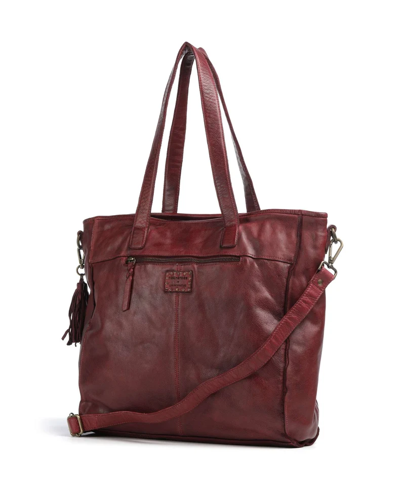 Taschendieb Wien Seelengasse 2 Shopper red burgundy