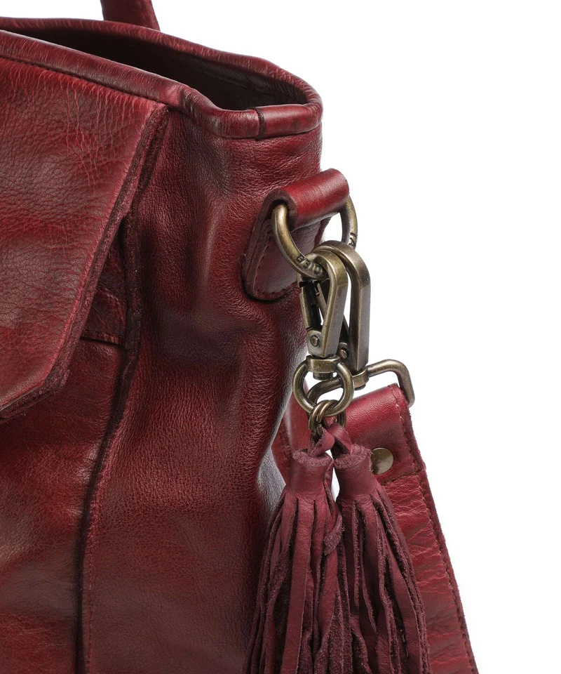 Taschendieb Wien Seelengasse 2 Shopper red burgundy