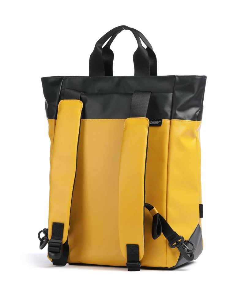 Mandarina Duck Coated Rucksack duck yellow