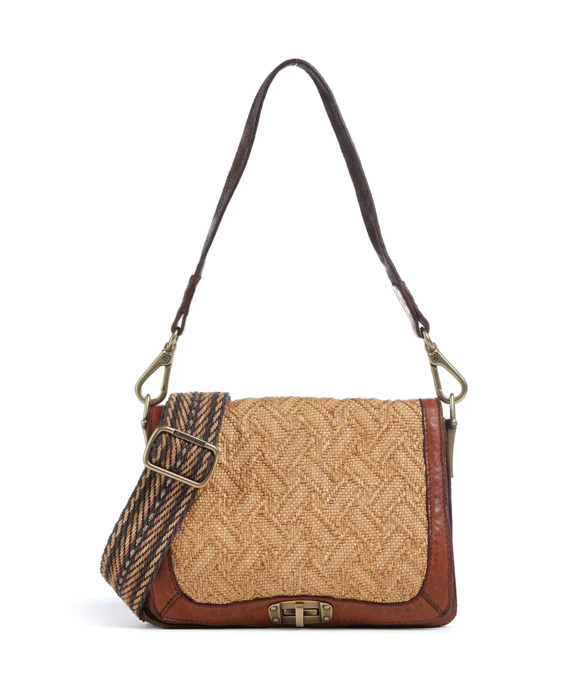 Campomaggi Schultertasche naturale/congac