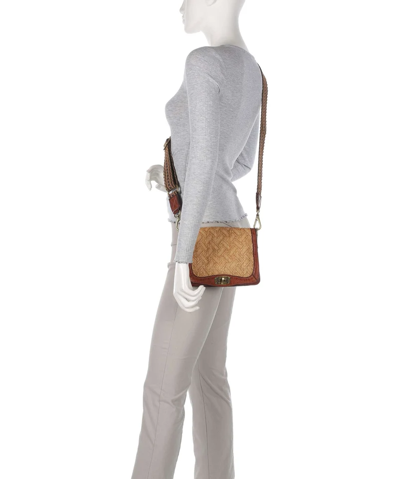 Campomaggi Schultertasche naturale/congac