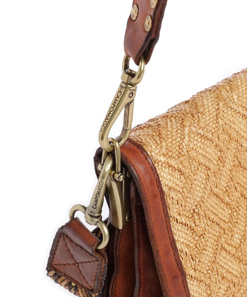 Campomaggi Schultertasche naturale/congac