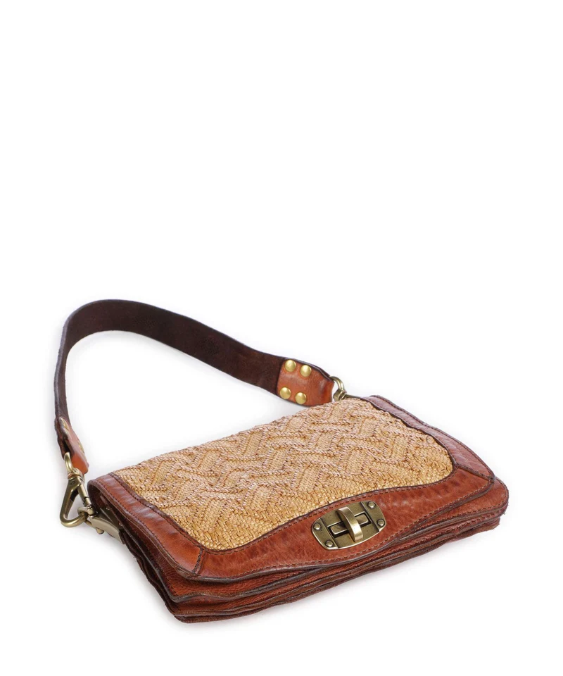 Campomaggi Schultertasche naturale/congac